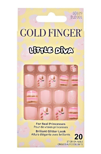 Broadway Nails Little Diva Crystal Persuasion Gel Candy Nails - Shop Nails  at H-E-B